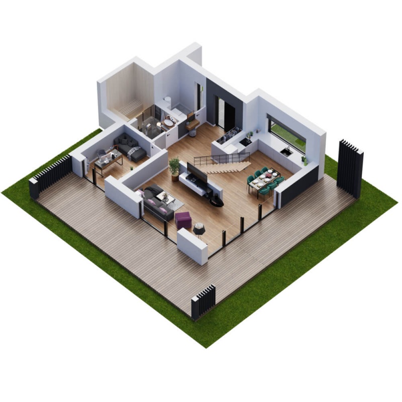 Enklawa Mazury, luksusowe domy z basenem, przy szlaku WJM - 8