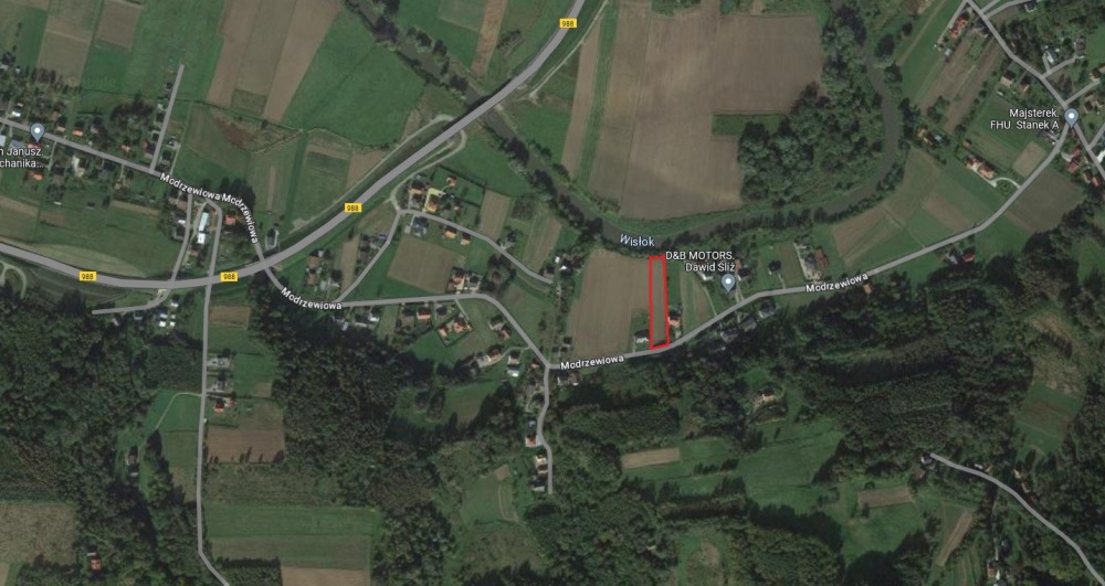 Sprzedam działkę 2418m2 w Strzyżowie - 1