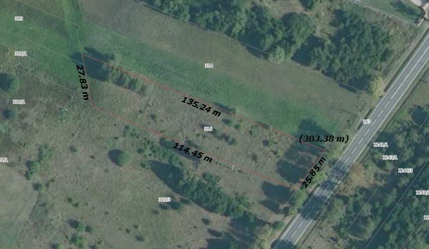 Działka 3200 m2 budowlana pod firmę, działalność, inwestycyjna, warunki zabudowy WZ na 3 domy - 0