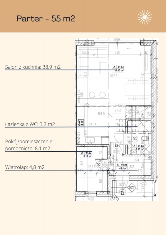Ostatni Segment Stara Miłosna, 5 pomieszczeń, 2 łazienki,blisko Jana Pawła II - 7
