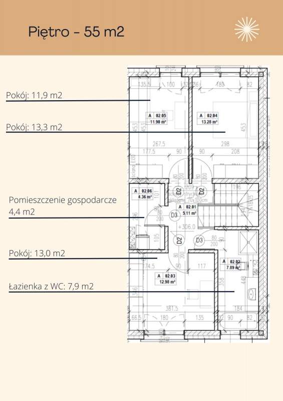Ostatni Segment Stara Miłosna, 5 pomieszczeń, 2 łazienki,blisko Jana Pawła II - 8