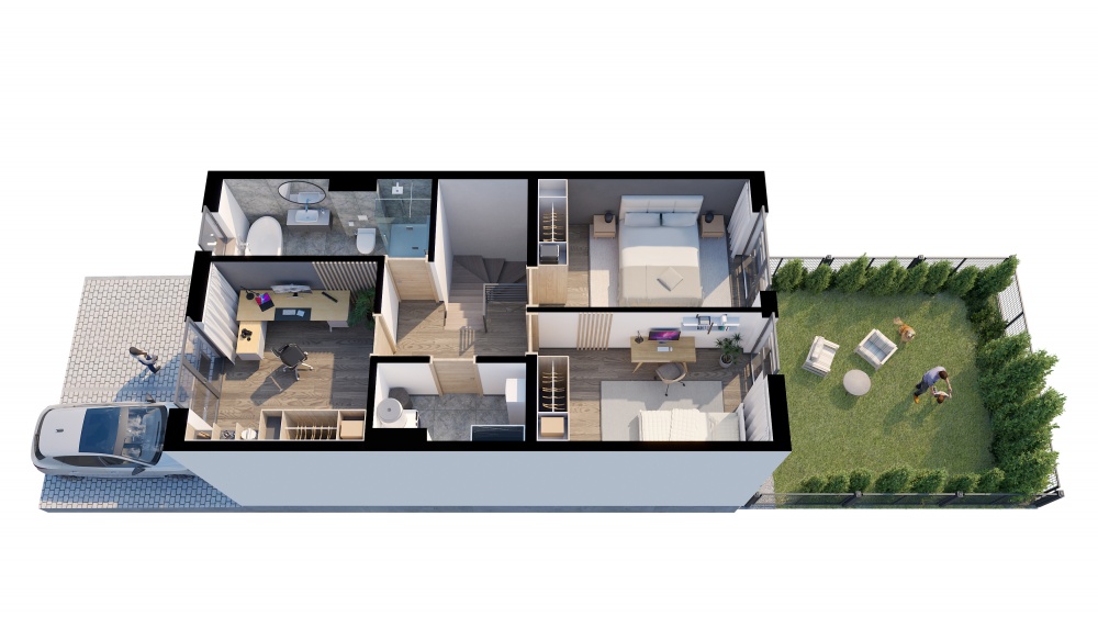 Ostatni Segment Stara Miłosna, 5 pomieszczeń, 2 łazienki,blisko Jana Pawła II - 4