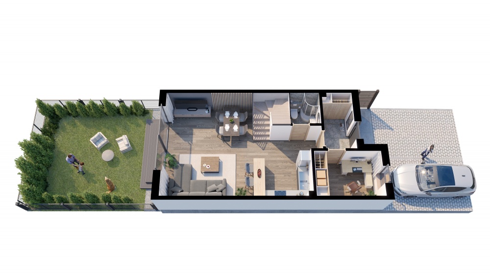 Ostatni Segment Stara Miłosna, 5 pomieszczeń, 2 łazienki,blisko Jana Pawła II - 5