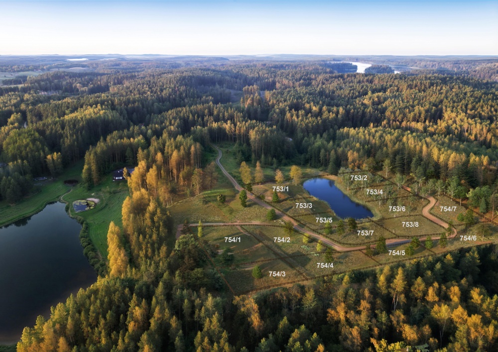 Działki budowlane w lesie nad wodą warmińsko-mazurskie - 0