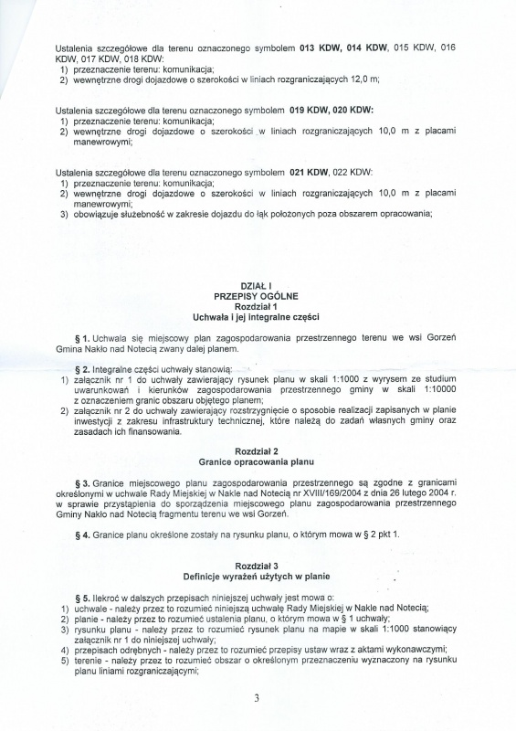 Działki pod budownictwo mieszkaniowe, na nieuciazliwy przemysł i usługi w Gorzeniu gm. Nakło. - 13