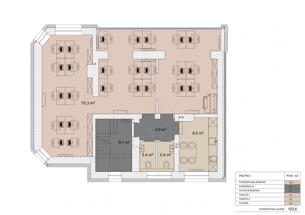 Budynek biurowy Kraków Wola Justowska - 3