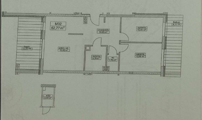 Panoramiczny widok na jezioro! 62,77m² + 21,3m² tarasów, Drabinianka - Bez Prowizji! - 13