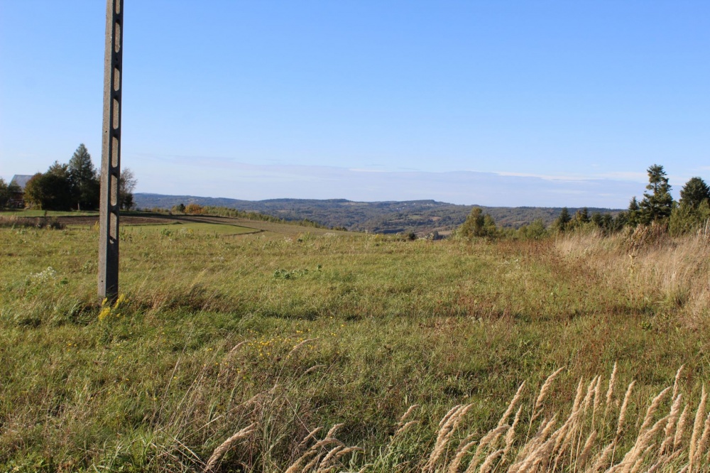 Działka budowlana przy drodze z widokiem na Bieszczady - 6