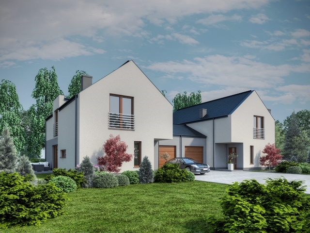 Sprzedam połowę bliżniaka - stan deweloperski  , bez podatku PCC - 1