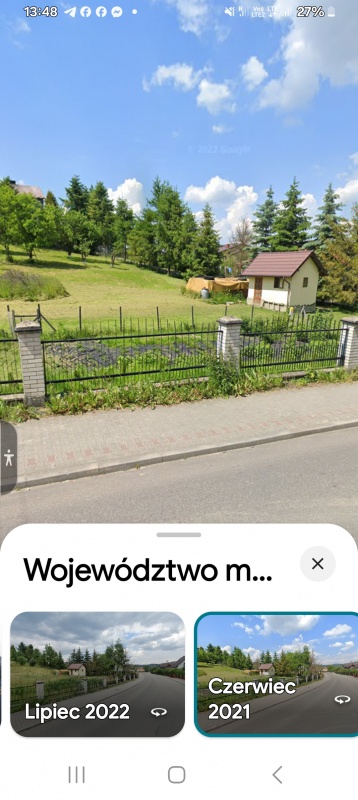 Sprzedam działkę budwlaną ogrodzoną - 0
