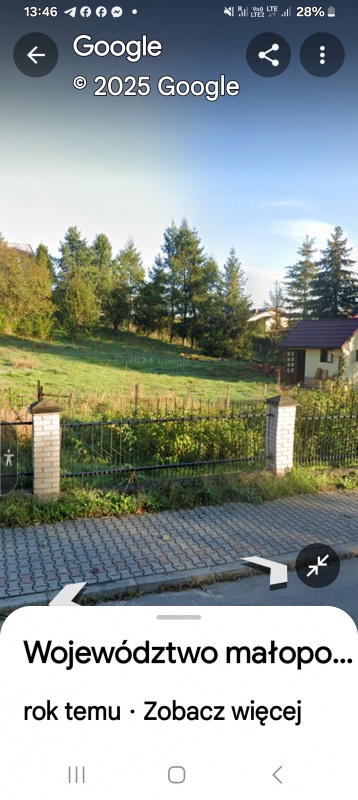 Sprzedam działkę budwlaną ogrodzoną - 2