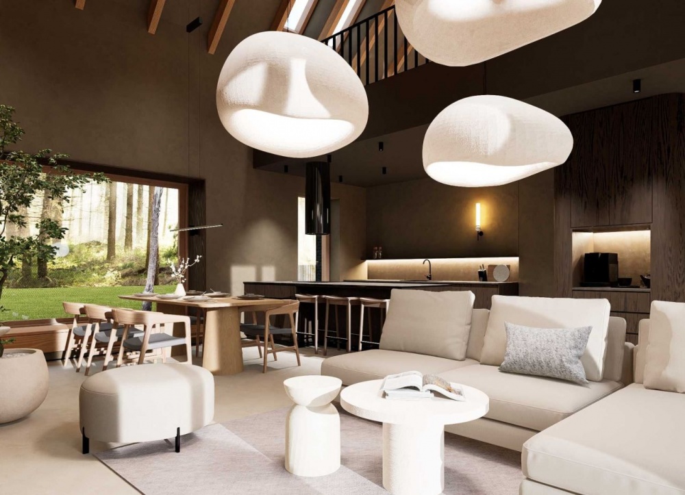 Dom ANIN dwulokalowy 360 m2 , działka 3600 m2, starodrzew - 2