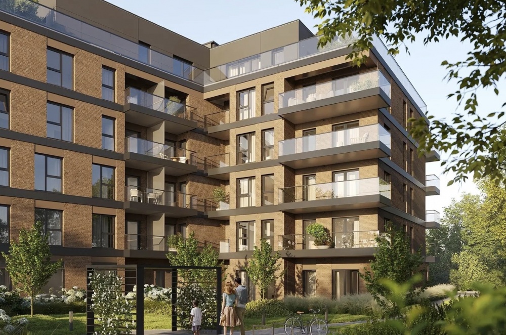 33 m2 Gdańsk Śródmieście, widok na Motławę, inwestycja Kapitanat - For sale comfortable studio apartment in Gdańsk city center - 6