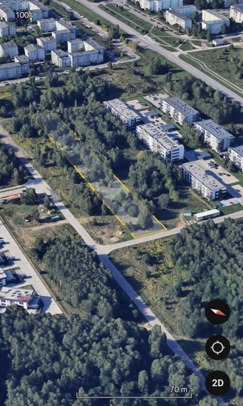 Łódź Widzew  DZIAŁKA INWESTYCYJNA DLA DEWELOPERA Os. Janów  - 2