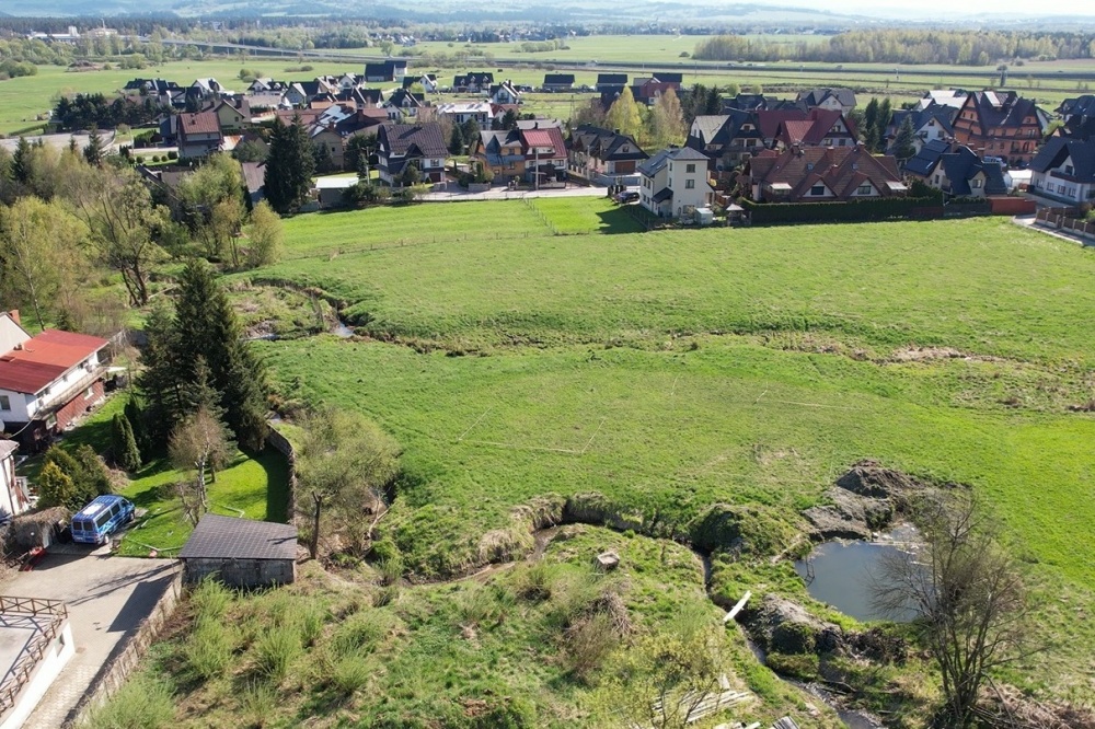 Działka budowlana o pow: 3289m w Nowym Targu przy ul. Partyzantów - 3