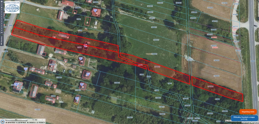 Siedlisko z potencjałem – 55 arów w Draganach (Lubelskie) – blisko natury i cywilizacji - 0