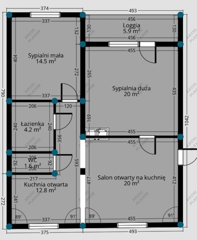 Rozkładowe, jasne, blisko centrum w atrakcyjnej cenie - 1