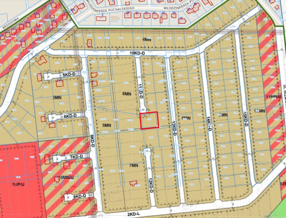 Działka budowlana - Wilków - 0,1005 ha - 1