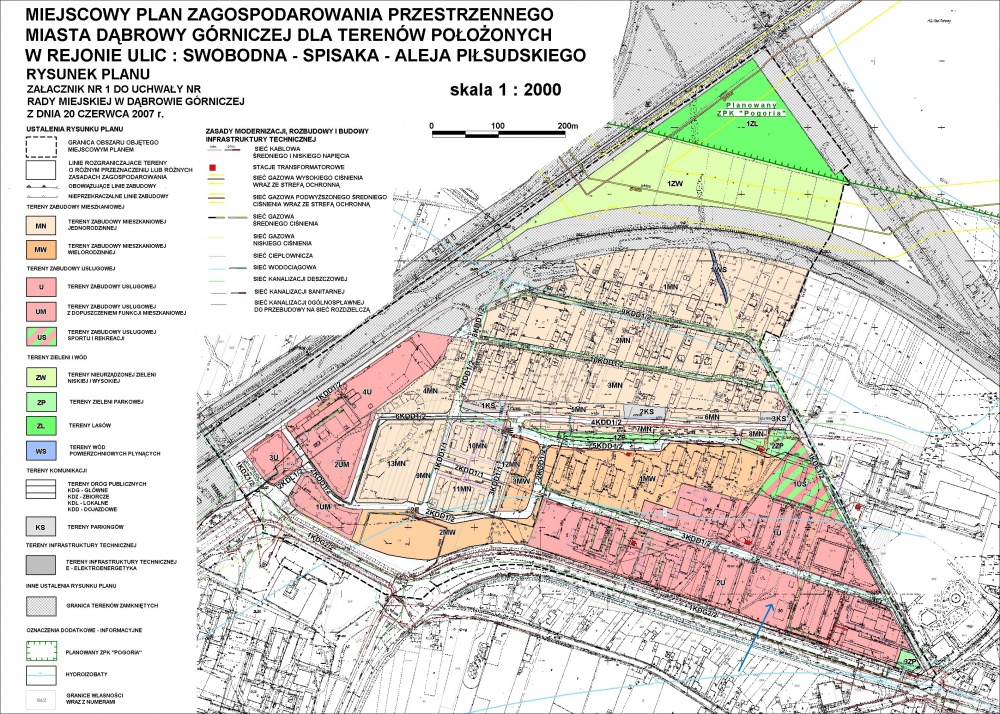 Działka komercyjna przy Piłsudskiego w Dąbrowie Górniczej - 2