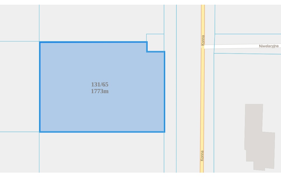 Działka Budowlana MPZP, ul. Konna, Stawy Stefańskiego, wszystkie media - 0