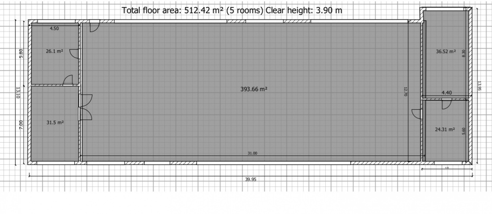 Wynajem  budynku administracyjnego a działka przemysłowa – ul. Portowa, Gliwice (okolice zakładu motoryzacyjnego) - 12