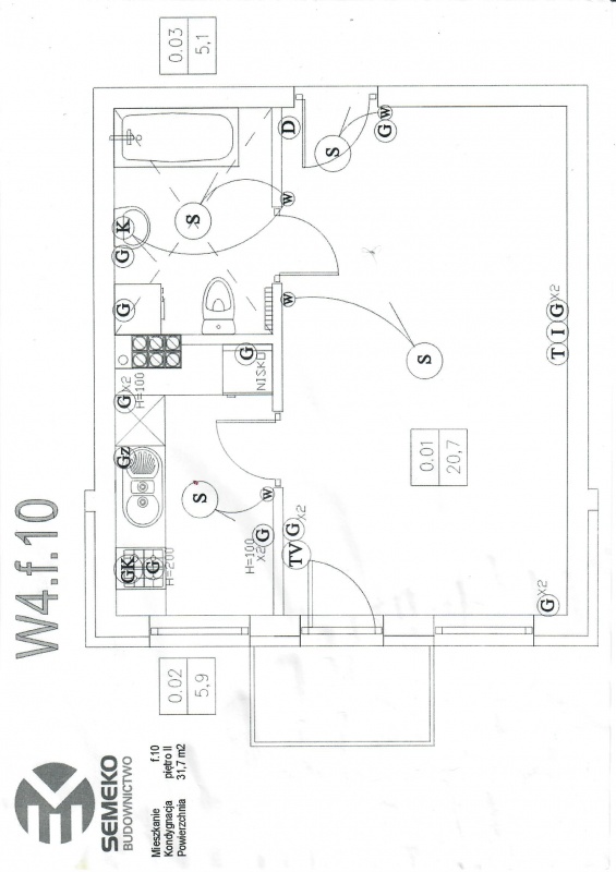 Reda ul. Młyńska | 6 min. od PKP | 31,7 m2 - 1