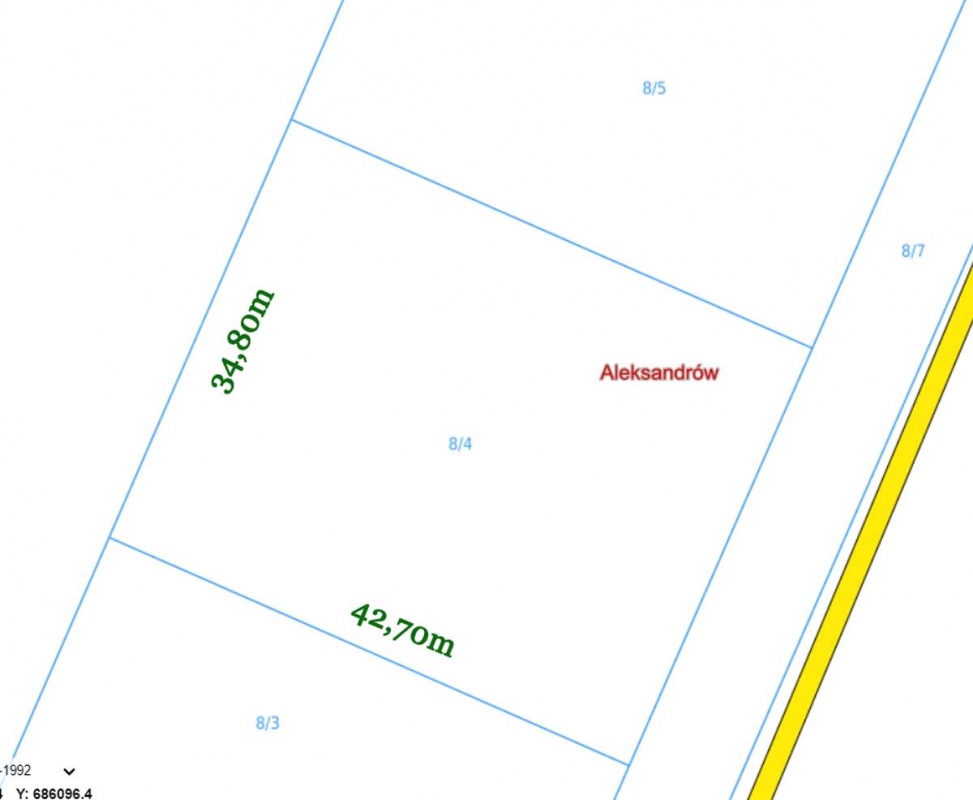 DZIAŁKI NA SPRZEDAŻ – Aleksandrów, gm. Jakubów (pow. miński) - 5