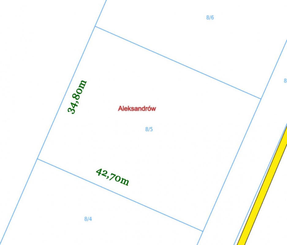 DZIAŁKI NA SPRZEDAŻ – Aleksandrów, gm. Jakubów (pow. miński) - 6