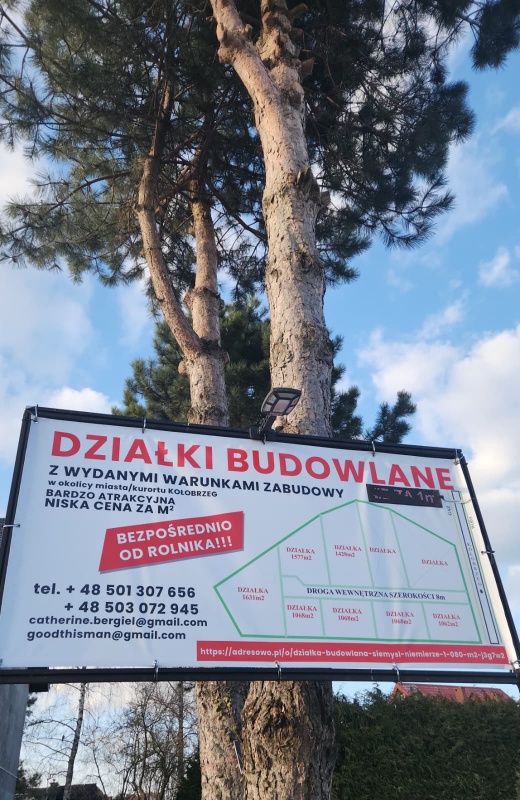 Działki budowlane od 1070m² do 1750m2 w pobliżu kurortu m.Kołobrzeg! - 2