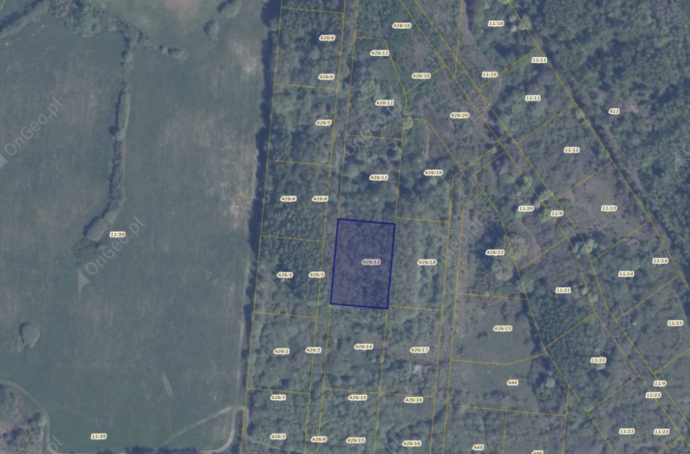 Działka 426/13 w miejscowości Pręgowo Górne - 0