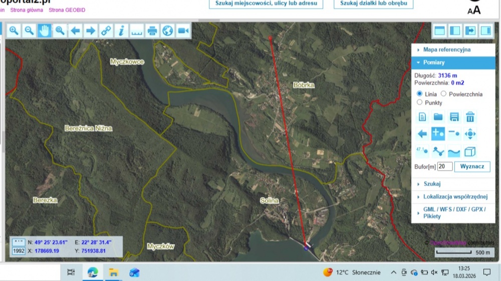 Działka BUDOWLANA, Bieszczady, Bóbrka, k. SOLINA - 9