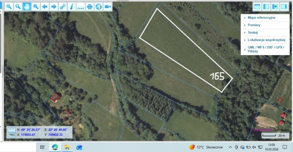 Działka BUDOWLANA, Bieszczady, Bóbrka, k. SOLINA - 7