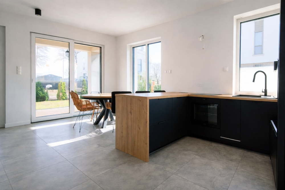 Dom bliźniak na sprzedaż – Kostrzyn k. Poznania| 88 m² |taras |kominek - 1