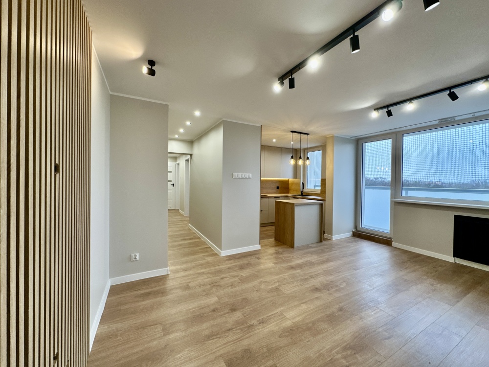 3-POK. Salon z Aneksem, PRALNIA, Balkon Do Wprowadzenia, Bez Prowizji - 5