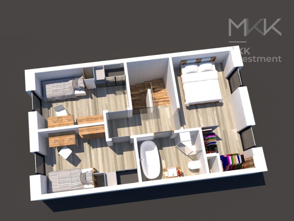 Żory Rogoźna | nowy dom szeregowy z ogrodem | 92m2 | 4 pokoje | 0% prowizji | 0% PCC - 5