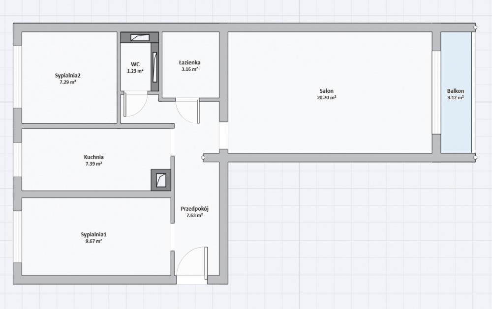 3 pok. 2 piwnice Czeladź os. Dziekana PROWIZJA 0% - 10