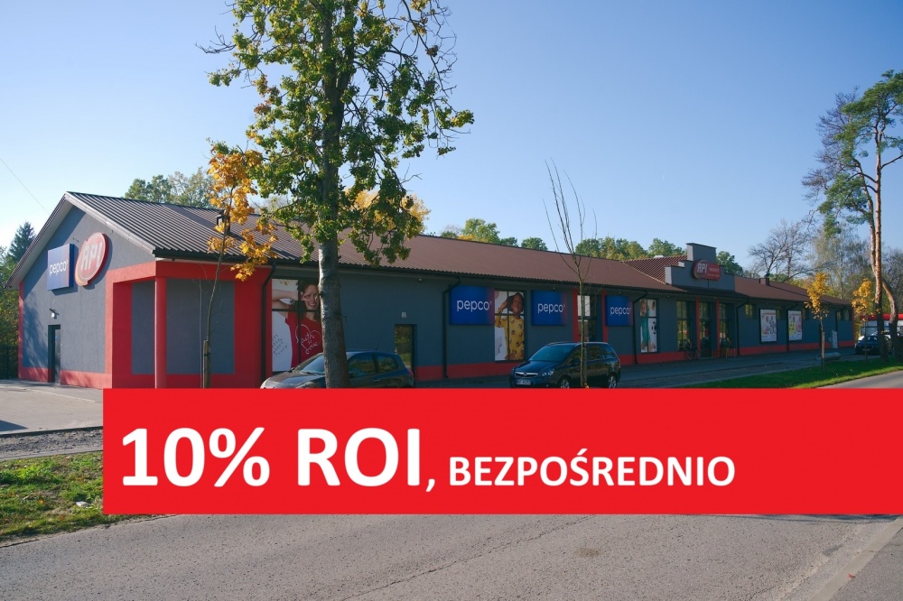 Park Handlowy w 100% wynajęty (Pepco, API Market), ROI 10%, Okazja!! - 0