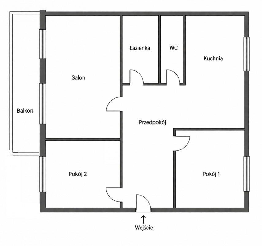 Mieszkanie 62m2 plaża jezioro las jasne  - 9