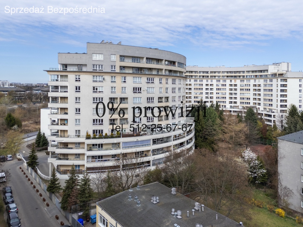 Bezpośrednio | Panorama Warszawy | Słoneczne 53m2 | ul. Woronicza 78 - 8