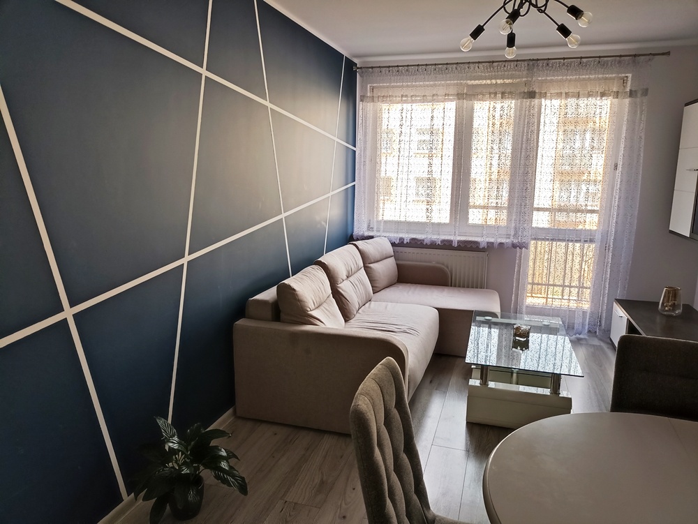 Umeblowane mieszkanie 38m2 gotowe do wprowadzenia 2-Pokoje Balkon - 1