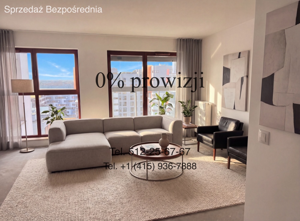Panoramiczne 3 pokoje na 11. piętrze | Woronicza 33B | Vista Mokotów - 0