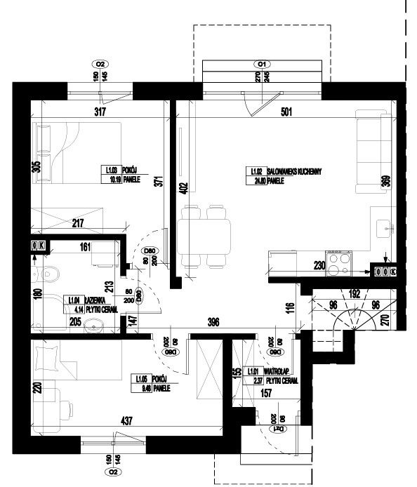 Nowe 3-pok. mieszkanie z ogródkiem i 2 miejscami postojowymi - 16