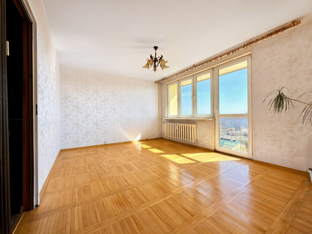 Jasne mieszkanie z loggią i szeroką panoramą Kielc, 3 pokoje, 54 m² - 0