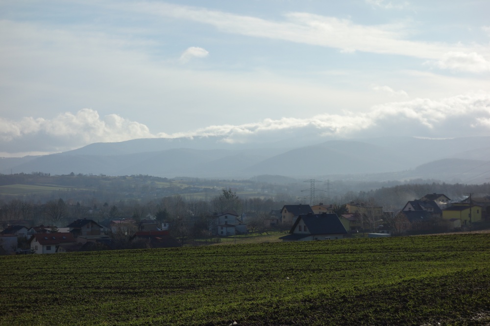 Skoczów Pierściec 1,21 ha przepiękna panorama gór i okolicy - 1