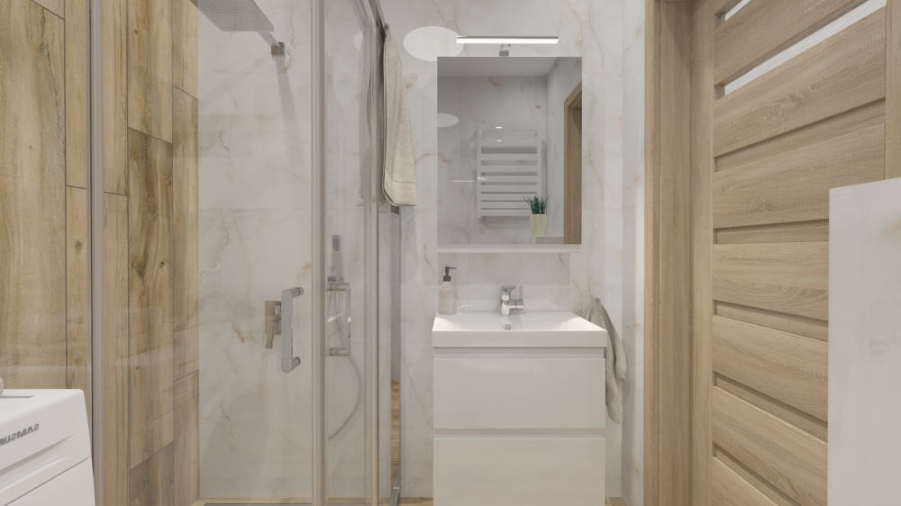 Mieszkanie PREMIUM Winda Park Staszica z Salonu Widok na Las - 3