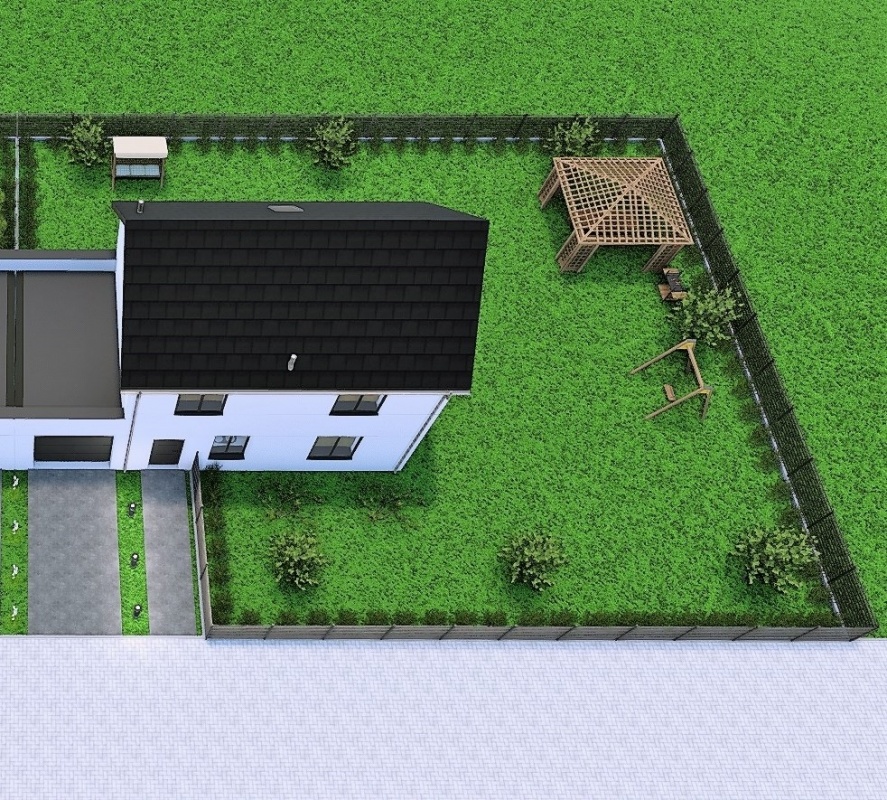 Nowoczesny dom premium z piętrem i użytkowym poddaszem 110 m² - 3