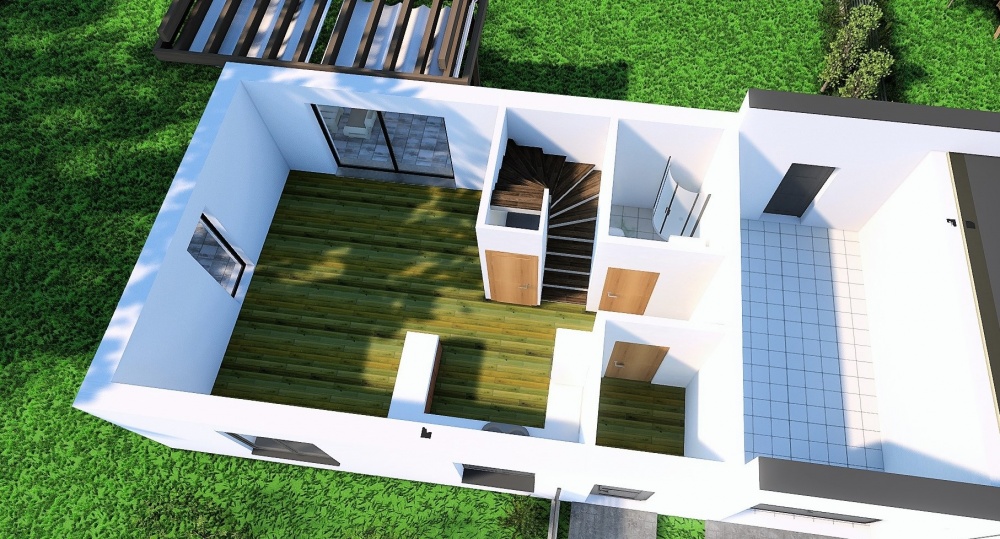 Nowoczesny dom premium z piętrem i użytkowym poddaszem 110 m² - 4