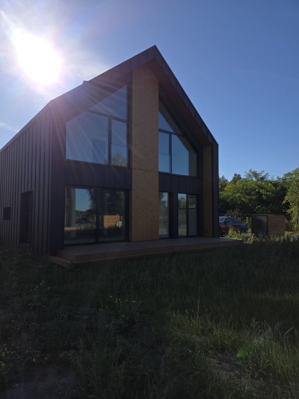 Nowoczesny dom z dachem solarnym | blisko Warszawy | Ciemne - 1