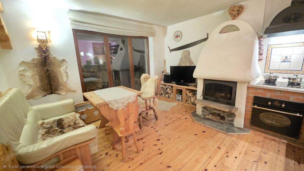 Apartament z tarasem i kominkiem - 1