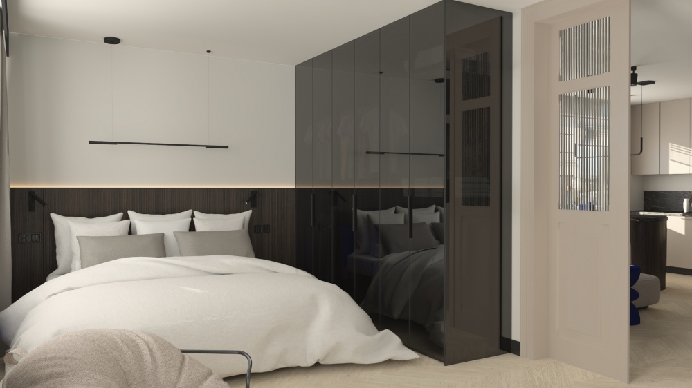 Apartament z fenomenalnym widokiem na panoramę bezpośrednio nad Wisłą - 8